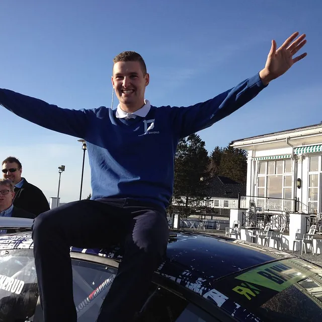 Rallycrossfører Andreas Bakkerud