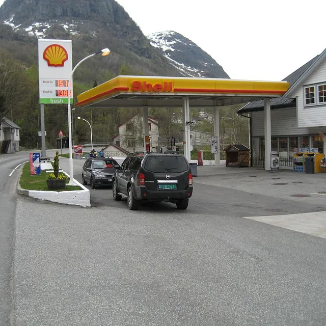 Shell, service og vedlikehold på alle stasjoner